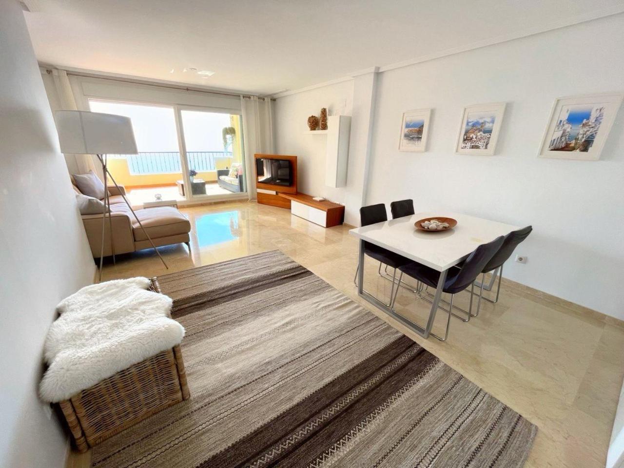 Апартаменты Apartamento En Mascarat Beach, Urb Oasis Beach 1 Альтеа Экстерьер фото